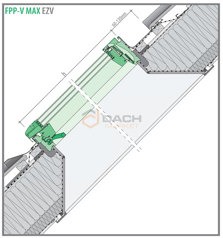 Okno dachowe Fakro FPP-X MAX P50 APMX